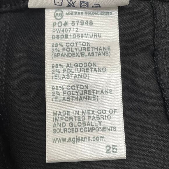 AG Adriano Goldschmied Anisten High Rise Boot in Mureau Women's Size 25 NWT - Picture 6 of 11